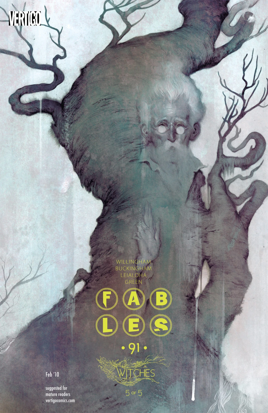 Fables #91 (DC, 2009 — Cover A) cover